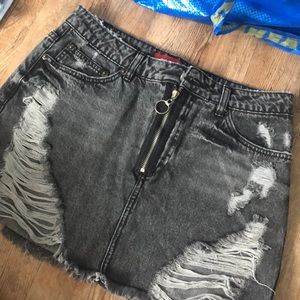 Jean skirt